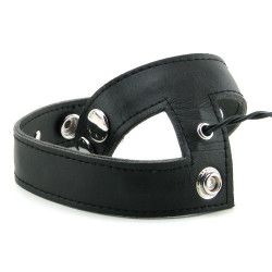 Generique Electro Cockring Cuir